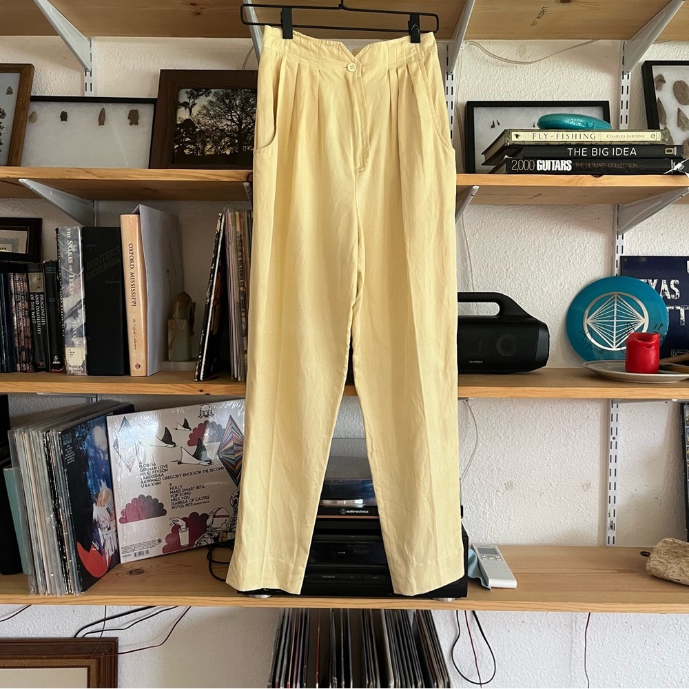 Vintage Marc D’alcy silk/cotton blend pants